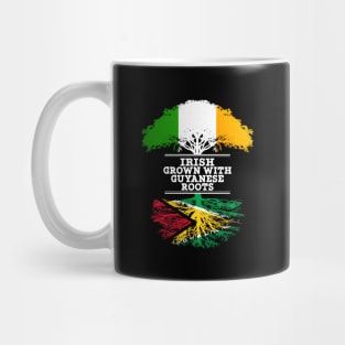 Irish Grown With Guyanese Roots - Gift for Guyanese With Roots From Guyana Mug